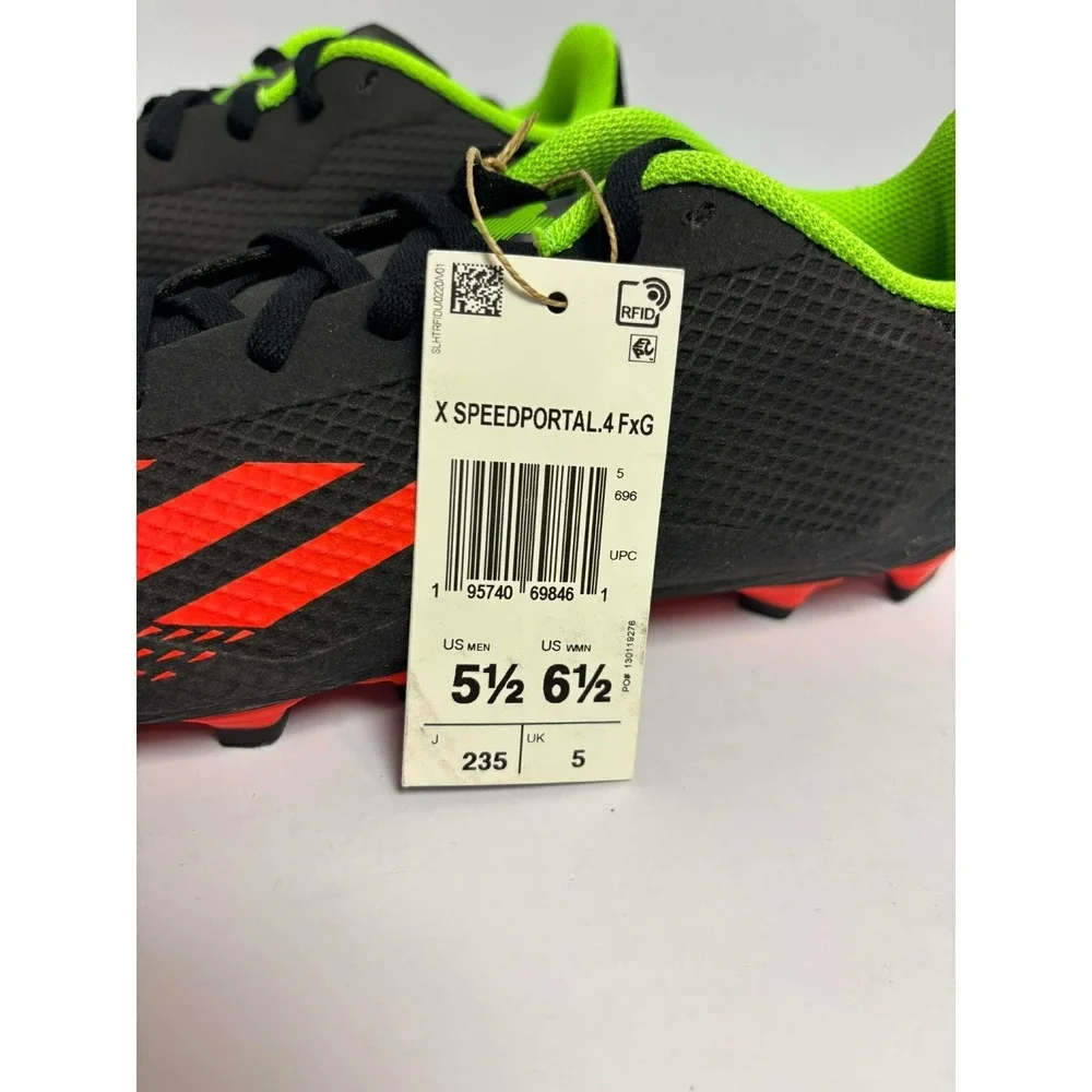Adidas X Speedportal.4 FXG Unisex Size 6.5 (Womens) 5.5 (Mens) Soccer Cleats